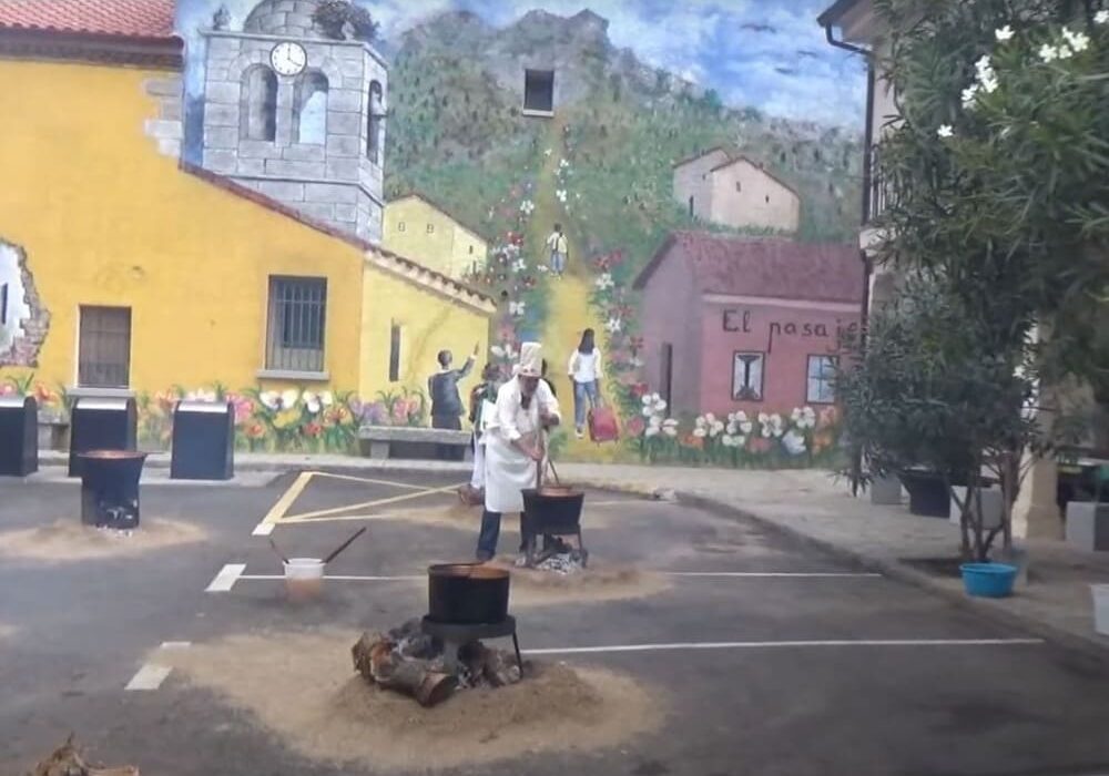 Caldereta comida del toro Zarzalejo