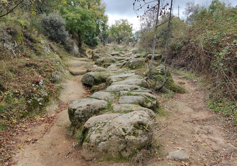 Calzada Romana de Zarzalejo último tramo