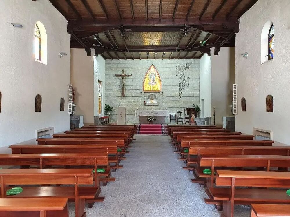 Interior Iglesia de la Asunción Zarzalejo